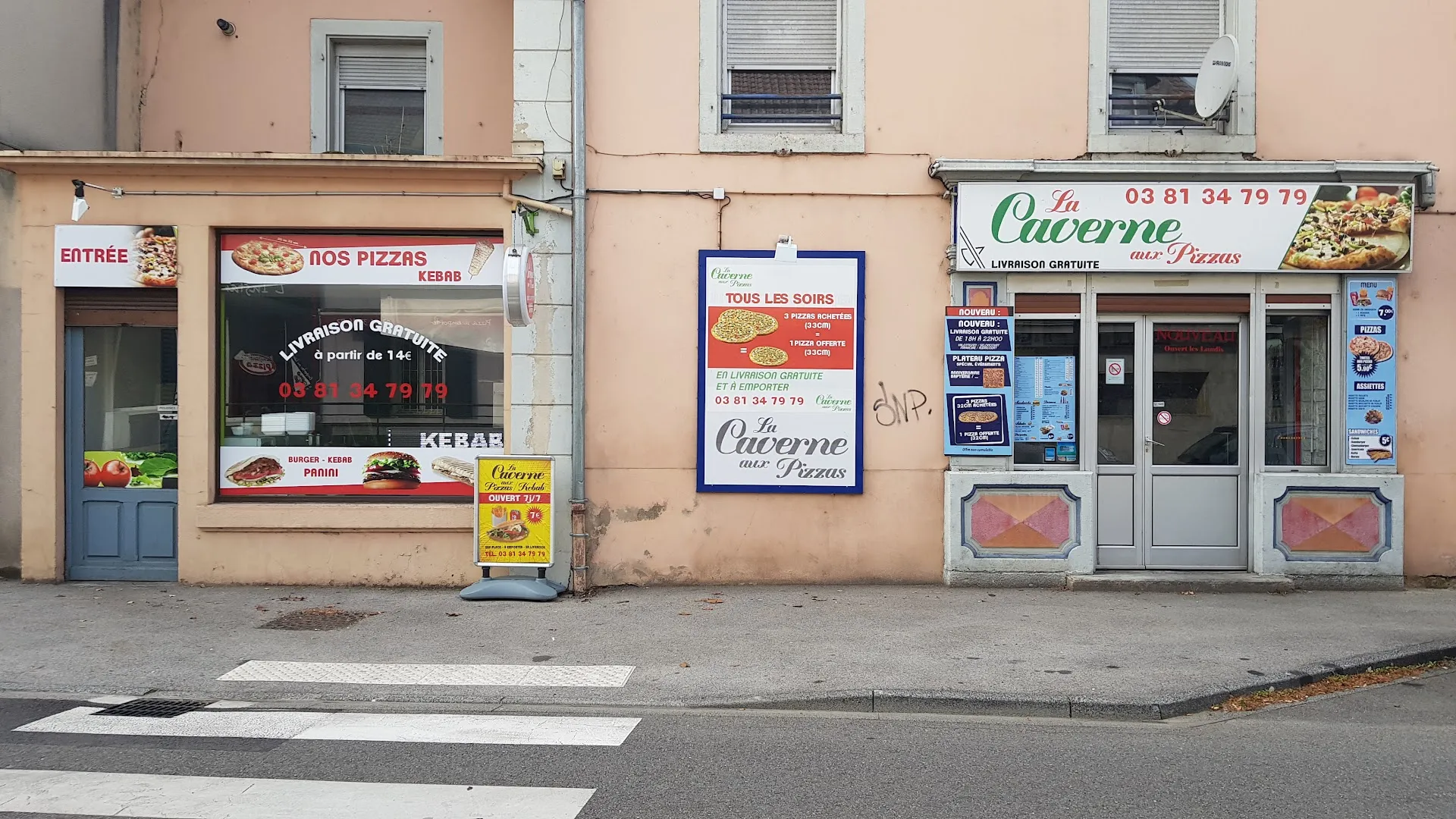 La Caverne aux Pizzas/Kebab